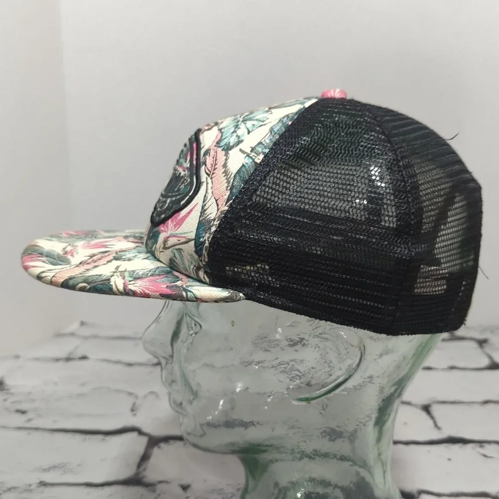 Vans Off The Wall Palm Leaves Trucker Snapback Hat Adjustable Ball‎ Cap